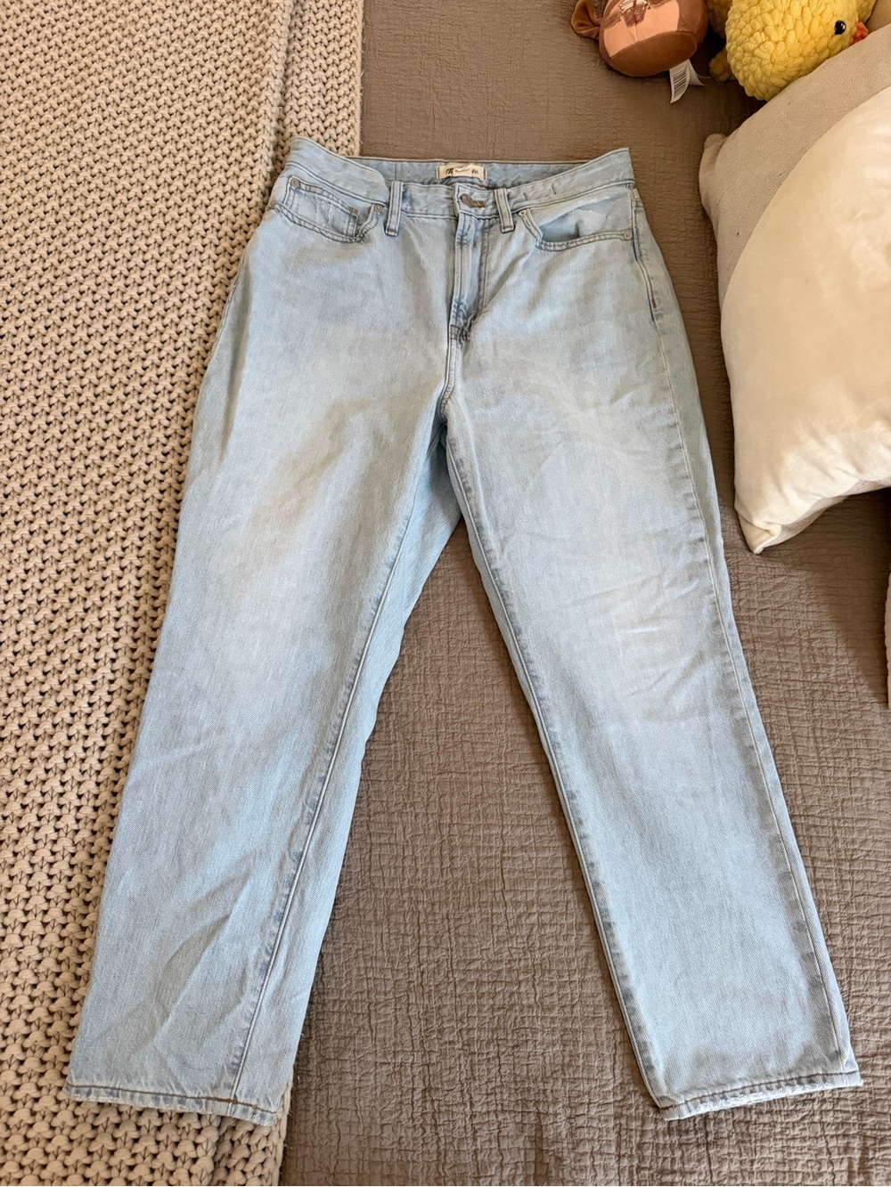 Madewell Light Wash Curvy Perfect Vintage